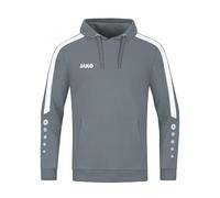 JAKO - Sweat à Capuche Power, Mixte, Gris Pierre, M