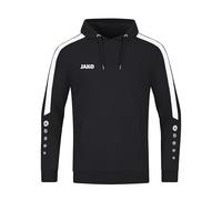 JAKO - Sweat à Capuche Power, Mixte, Noir, S