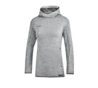 JAKO - Sweat à Capuche Premium Basics, Femme, Gris Clair Chiné, 40