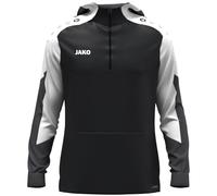 JAKO Sweat à Capuche zippé Dynamic pour Enfant, Noir/Blanc/Anthracite, 152