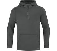JAKO Sweatshirt à capuche Pro Casual Gris 3XL Unisex