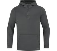 JAKO Sweat à capuche zippé Pro Casual Taille L Couleur : gris cendré