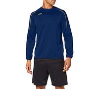 JAKO - Sweat Classique, Mixte, Bleu Nuit/Citro, L