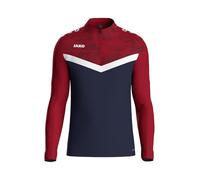 JAKO Sweat de sport bleu / rouge foncé / blanc, Taille 140