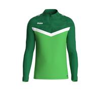 JAKO Sweat de sport vert / citron vert / blanc, Taille 164
