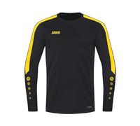 JAKO - Sweat-Shirt Puissance, Mixte, Noir/Citro, M