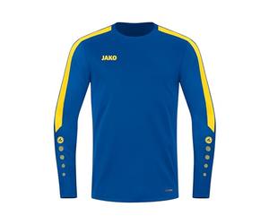 JAKO - Sweat-Shirt Puissance, Mixte, Royale/Citro, L
