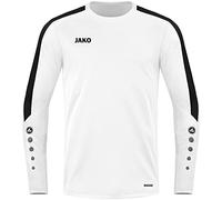 JAKO - Sweat-Shirt Puissance, Mixte, Blanc, S