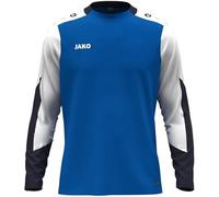 JAKO T-Shirt à Manches Longues Unisexe Dynamic, Bleu Roi/Blanc/Bleu Marine, Taille S