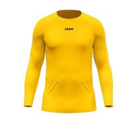 JAKO T-Shirt à Manches Longues Unisexe léger, Jaune, Taille XL