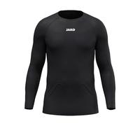 JAKO T-shirt manches longues unisexe léger – Noir, Taille XL