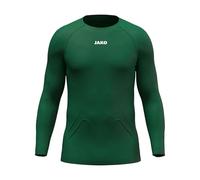 JAKO T-Shirt à Manches Longues Unisexe, léger, Vert foncé, Taille M