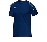 JAKO - T-Shirt Classique, Mixte, Bleu Nuit/Citro, XXL