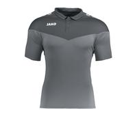 JAKO T-Shirt fonctionnel 'Champ 2.0' gris / gris fumé / blanc, Taille 164