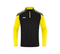 JAKO T-Shirt fonctionnel jaune fluo / noir / blanc, Taille S