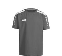JAKO T-Shirt fonctionnel 'Power' gris foncé / blanc, Taille 164