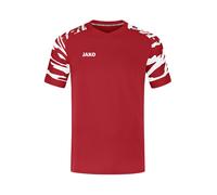 JAKO - Jersey Wild (Manches Courtes), Mixte, Sport Rouge/Blanc, S