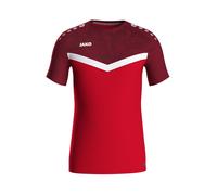 JAKO T-Shirt fonctionnel rouge / rouge foncé / blanc, Taille 128