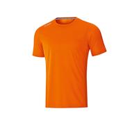JAKO T-Shirt fonctionnel 'Run 2.0' bleu clair / mandarine, Taille S