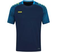 JAKO - T-Shirt Maillot Performance, Mixte, Marine/Bleu Jako, L