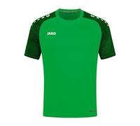 JAKO - T-Shirt Maillot Performance, Mixte, Vert Tendre/Noir, S