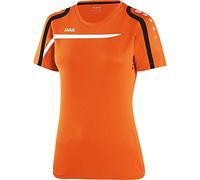 JAKO T-Shirt Performance Neonorange/weiß/Marine, 38-40