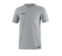 JAKO - T-Shirt Premium Basics, Mixte, Gris Clair Chiné, 4XL