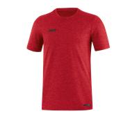 JAKO - T-Shirt Premium Basics, Mixte, Marbré De Rouge, L