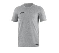 JAKO - T-Shirt Premium Basics, Mixte, Gris Clair Chiné, S
