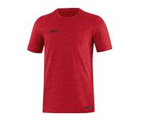 JAKO - T-Shirt Premium Basics, Mixte, Marbré De Rouge, M