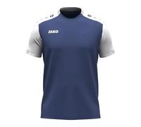 JAKO T-Shirt Unisexe Dynamic, Bleu Nuit/Blanc/Gris Clair, M