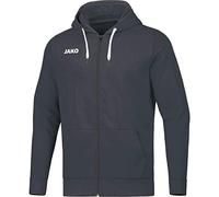 JAKO - Veste à Capuche Base, Femme, Anthracite, 34