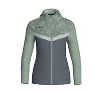 Jako Veste à Capuche Iconic, Anthracite/Vert Menthe/Gris Doux, XXL Homme