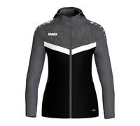 JAKO Veste à capuche Iconic – Noir/Anthracite – XXL Homme