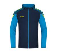 JAKO - Veste à Capuche Performante, Mixte, Marine/Bleu Jako, XXL