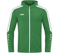 JAKO - Veste à Capuche Power, Mixte, Vert Sportif, XXL