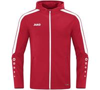 JAKO – Veste à capuche Power – Mixte – Rouge – L