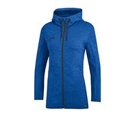 JAKO - Veste à Capuche Premium Basics, Femme, Royal Marbré, 40