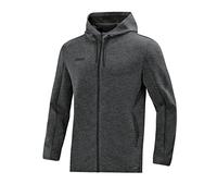 JAKO - Veste à Capuche Premium Basics, Mixte, Anthracite Chiné, L