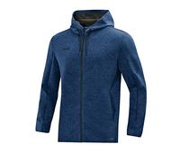 JAKO - Veste à Capuche Premium Basics, Mixte, Marine Chiné, 4XL