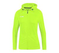 JAKO - Veste à Capuche Run 2.0, Femme, Néon Vert, 34