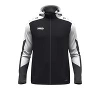 JAKO Veste à capuche unisexe Dynamic, noir/blanc/anthracite, XL