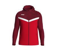 JAKO Veste de sport rouge clair / rouge foncé / blanc, Taille L