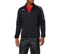 JAKO - Veste D'Entraînement Classico, Mixte, Noir, 3XL
