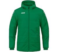 JAKO Veste d'entraînement Team avec capuche, taille : 152, couleur : vert sport