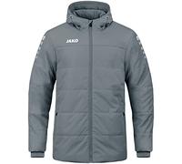 JAKO Veste d'entraînement Team avec capuche, taille : 4XL, couleur : gris pierre
