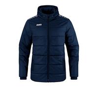 JAKO - Veste D'Entraîneur D'Équipe à Capuche, Mixte, Marin, M