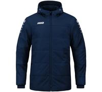 JAKO Veste d'entraîneur d'équipe à capuche mixte marine XL