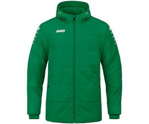 JAKO - Veste D'Entraîneur D'Équipe à Capuche, Mixte, Vert Sportif, L