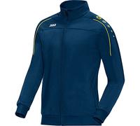 JAKO - Veste En Polyester Classico, Mixte, Bleu Nuit/Citro, XL